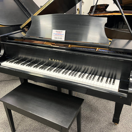 Used Kawai KG1D Baby Grand W/QRS PNO3 WIFI Player system.