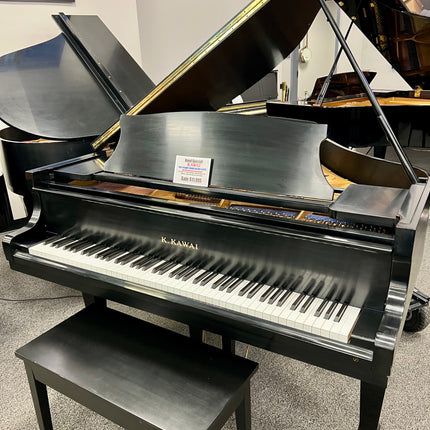 Used Kawai KG1D Baby Grand W/QRS PNO3 WIFI Player system.