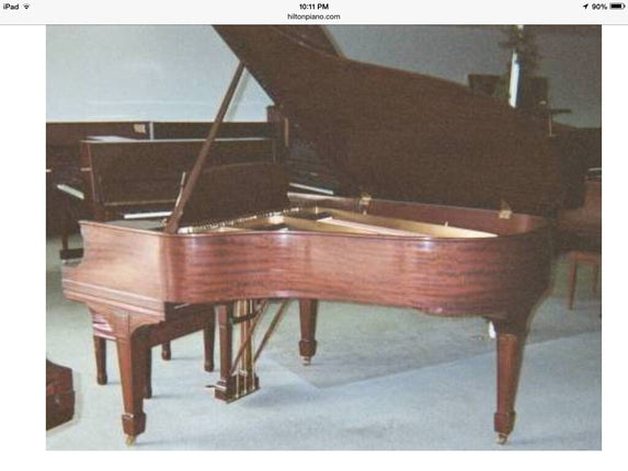 Steinway L Grand Piano With QRS Pianomation Player Piano Installed - Pre owned