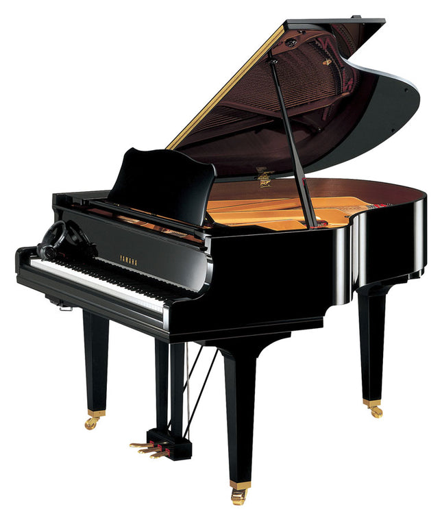 Yamaha GC1SH3 PE 5'3" Silent Grand Polished Ebony