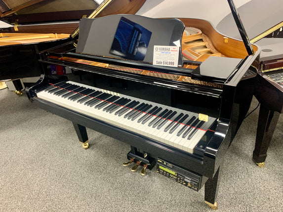 Used 2001 Yamaha Disklavier 5'3" GH1 Player Grand Piano