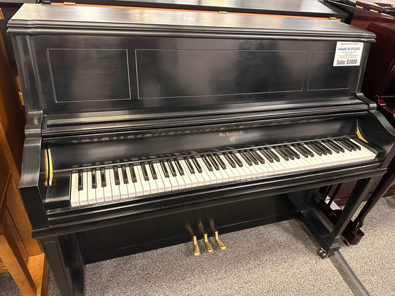 Used Knabe Studio Piano Black