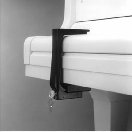 Hands off Piano Fallboard Lock for upright, grand or digital pianos